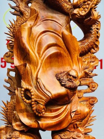 Đạt Ma Hàng Tam Long Gỗ Hương