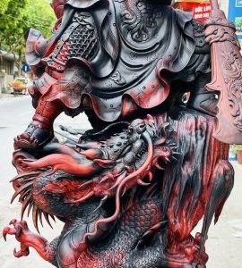 Quan Công Phục Long Gỗ Trắc