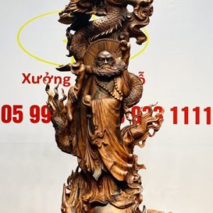 Đạt Ma Tam Long Tam Ngọc Gỗ Sưa