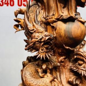 Đạt Ma Tam Long Tam Ngọc Gỗ Sưa