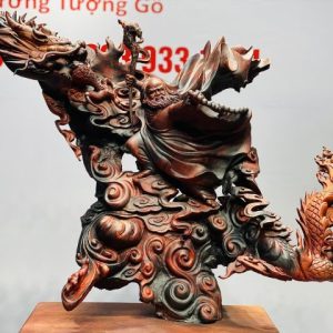 Đạt Ma Hàng Long Gỗ Trắc