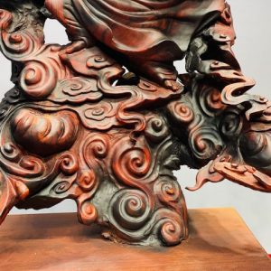 Đạt Ma Hàng Long Gỗ Trắc