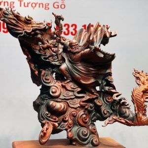 Đạt Ma Hàng Long Gỗ Trắc