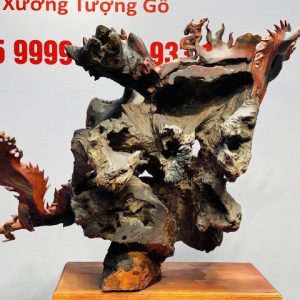 Đạt Ma Hàng Long Gỗ Trắc