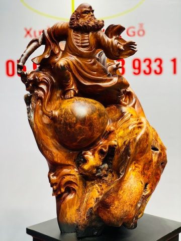 Đạt Ma Múa Võ Đứng Hồ Lô Nu Hương