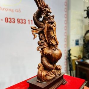 Đạt Ma Hàng Long Ngọc Gỗ Sưa
