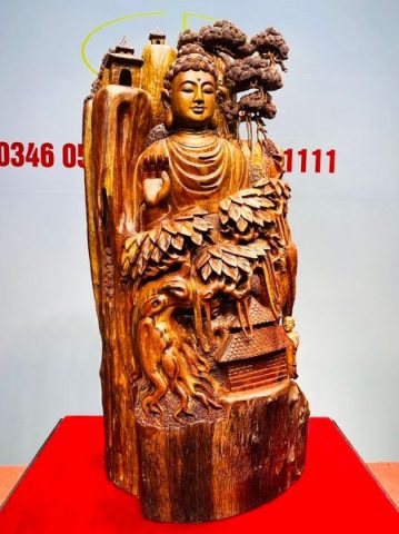 Nhất Tâm Bái Phật Gỗ Hương