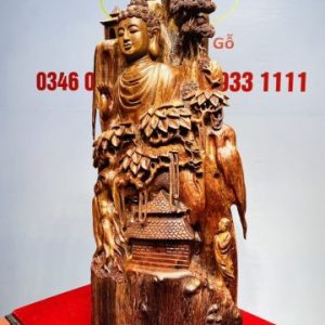 Nhất Tâm Bái Phật Gỗ Hương