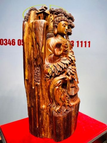 Nhất Tâm Bái Phật Gỗ Hương