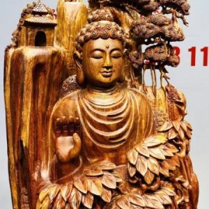 Nhất Tâm Bái Phật Gỗ Hương
