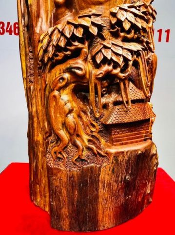 Nhất Tâm Bái Phật Gỗ Hương
