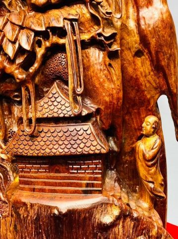 Nhất Tâm Bái Phật Gỗ Hương