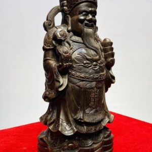 Thần Tài Gỗ Trắc