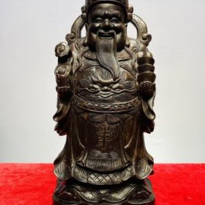 Thần Tài Gỗ Trắc