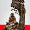 Bồ Đề Đạt Ma Ngồi Thiền Gỗ Trắc