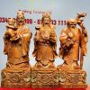 Tam Đa Phúc Lộc Thọ Gỗ Hương