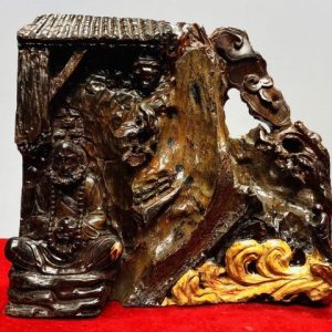 Đạt Ma Sư Tổ Gỗ Trắc