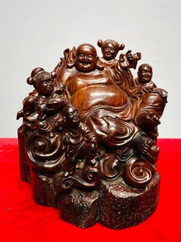 Di Lạc Ngũ Tiểu Gỗ Trắc