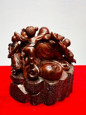 Di Lạc Ngũ Tiểu Gỗ Trắc
