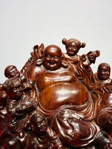 Di Lạc Ngũ Tiểu Gỗ Trắc