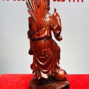 Cụ Tế Tiểu Cẩu Gỗ Tử Đàn