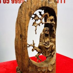 Đạt Ma Ngồi Thiền Gỗ Trắc