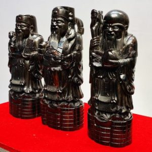 Tam Đa Phúc Lộc Thọ Gỗ Trắc