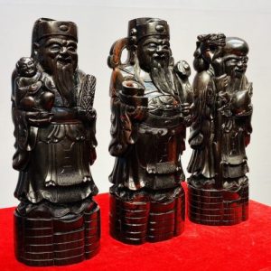 Tam Đa Phúc Lộc Thọ Gỗ Trắc
