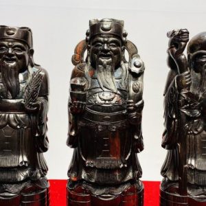 Tam Đa Phúc Lộc Thọ Gỗ Trắc