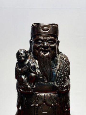 Tam Đa Phúc Lộc Thọ Gỗ Trắc