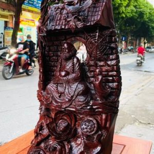 Đạt Ma Khất Thực Gỗ Tử Đàn