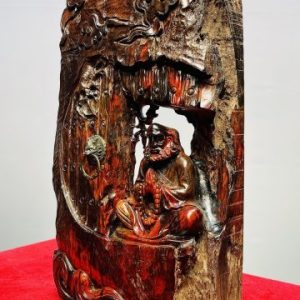 Đạt Ma Ngồi Thiền Gỗ Trắc