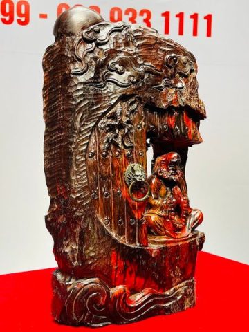 Đạt Ma Ngồi Thiền Gỗ Trắc