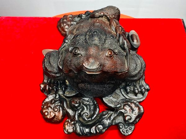 Thiềm Thừ Nấm Linh Chi Gỗ Trắc