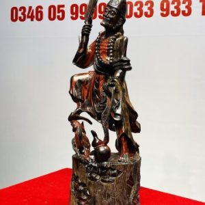 Tế Công Đứng Khuyển Gỗ Trắc