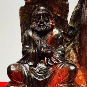 Đạt Ma Ngồi Thiền Gỗ Trắc