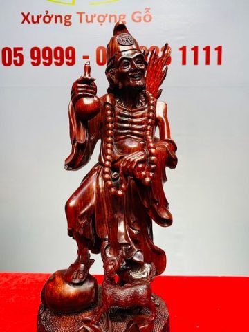 Tế Công Nhất Khuyển Gỗ Tử Đàn
