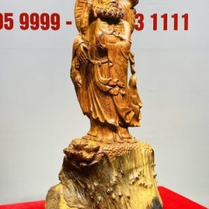Đạt Ma Sư Tổ Gỗ Hương