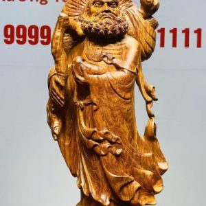 Đạt Ma Sư Tổ Gỗ Hương