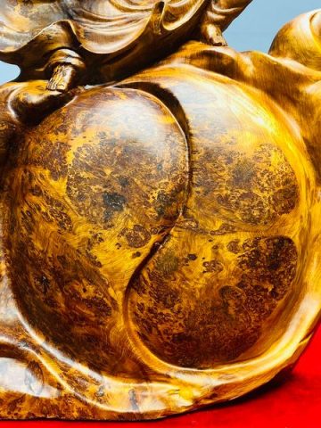 Đạt Ma Múa Võ Thái Cực Đồ Gỗ Nu Ngọc Am
