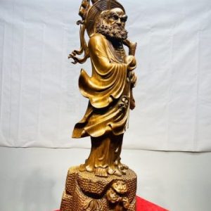 Đạt Ma Khất Thực Gỗ Bách Xanh