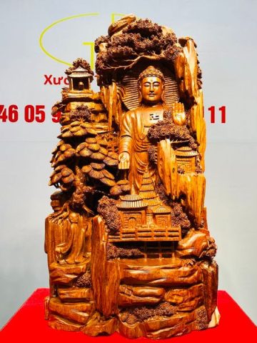 Nhất Tâm Bái Phật Gỗ Hương