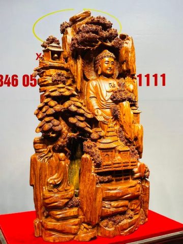 Nhất Tâm Bái Phật Gỗ Hương