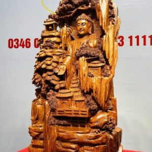 Nhất Tâm Bái Phật Gỗ Hương