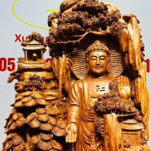 Nhất Tâm Bái Phật Gỗ Hương