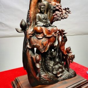 Nhất Tâm Bái Phật Gỗ Trắc