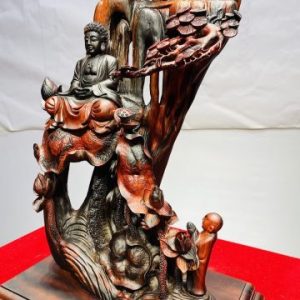 Nhất Tâm Bái Phật Gỗ Trắc