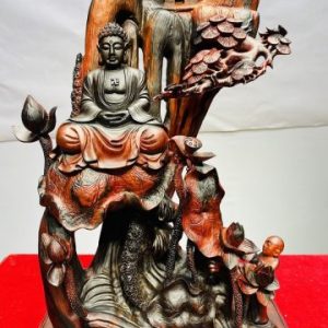 Nhất Tâm Bái Phật Gỗ Trắc