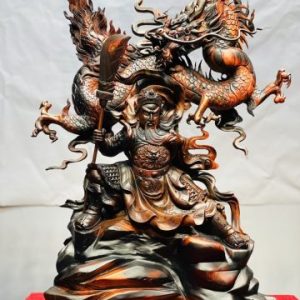 Quan Công Hàng Long Gỗ Trắc