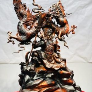 Quan Công Hàng Long Gỗ Trắc
